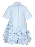 Bloom Shift Dress — 3D Bow Detail