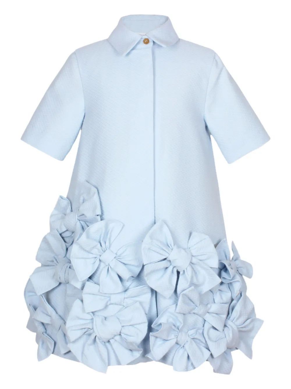 Bloom Shift Dress — 3D Bow Detail